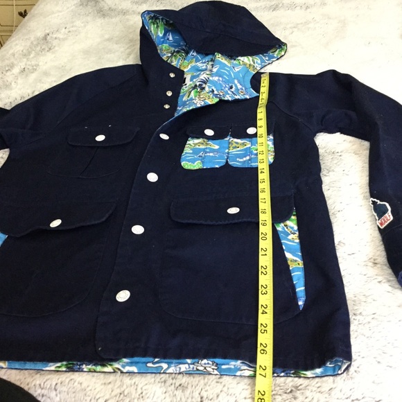 WON Woolf Originals NY cotton hooded jacket medium - Picture 13 of 13